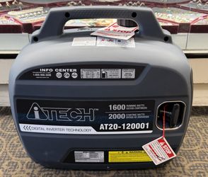 A-iTech 2000 Watt Portable Quiet Gas Powered Inverter Generator
