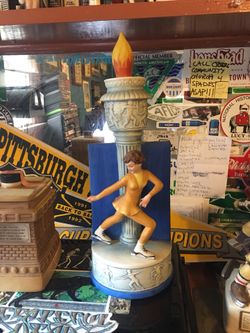 1980 winter Olympic figure skating decanter