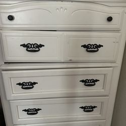 White dresser