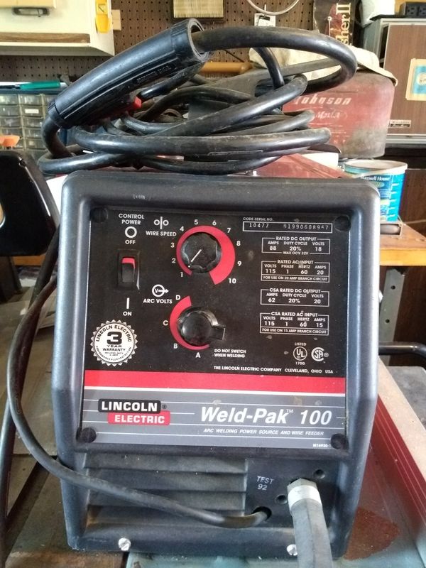 Lincoln Electric Weld Pak 100 M16930 1 For In Belvidere Il Lincoln Electric Weld Pak 100 M16930 1