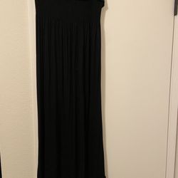 Women’s Large Black Maxi Dress