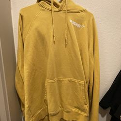 Gymshark Hoodie Yellow XL