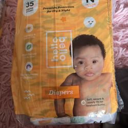 Size Newborn Hello Bello Diapers 