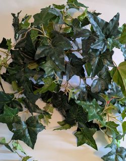 SYROCO GoldcDecorative Wall Shell Pocket Shelf Artificial Ivy Home Decor