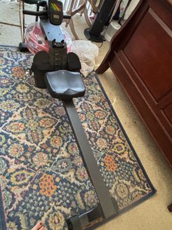 Rower exercise machine.