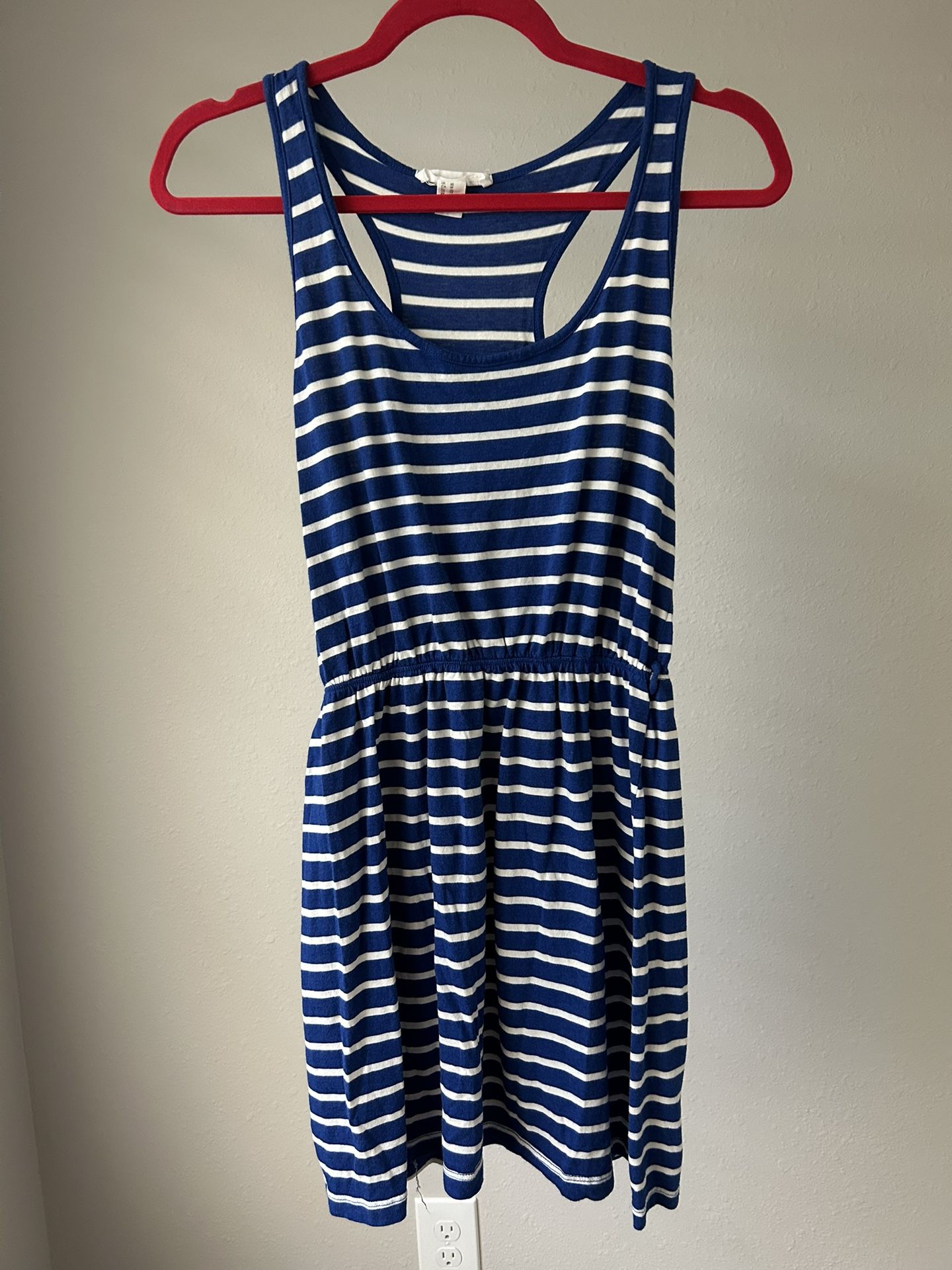 Forever 21 Striped Blue and White Kids Dress
