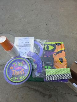 Halloween Party Supplies Set