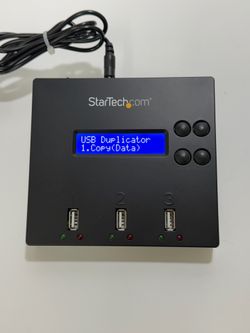 Startech USBDUP12 - USB 2.0 1-to-2 Standalone Flash Drive Duplicator & Eraser