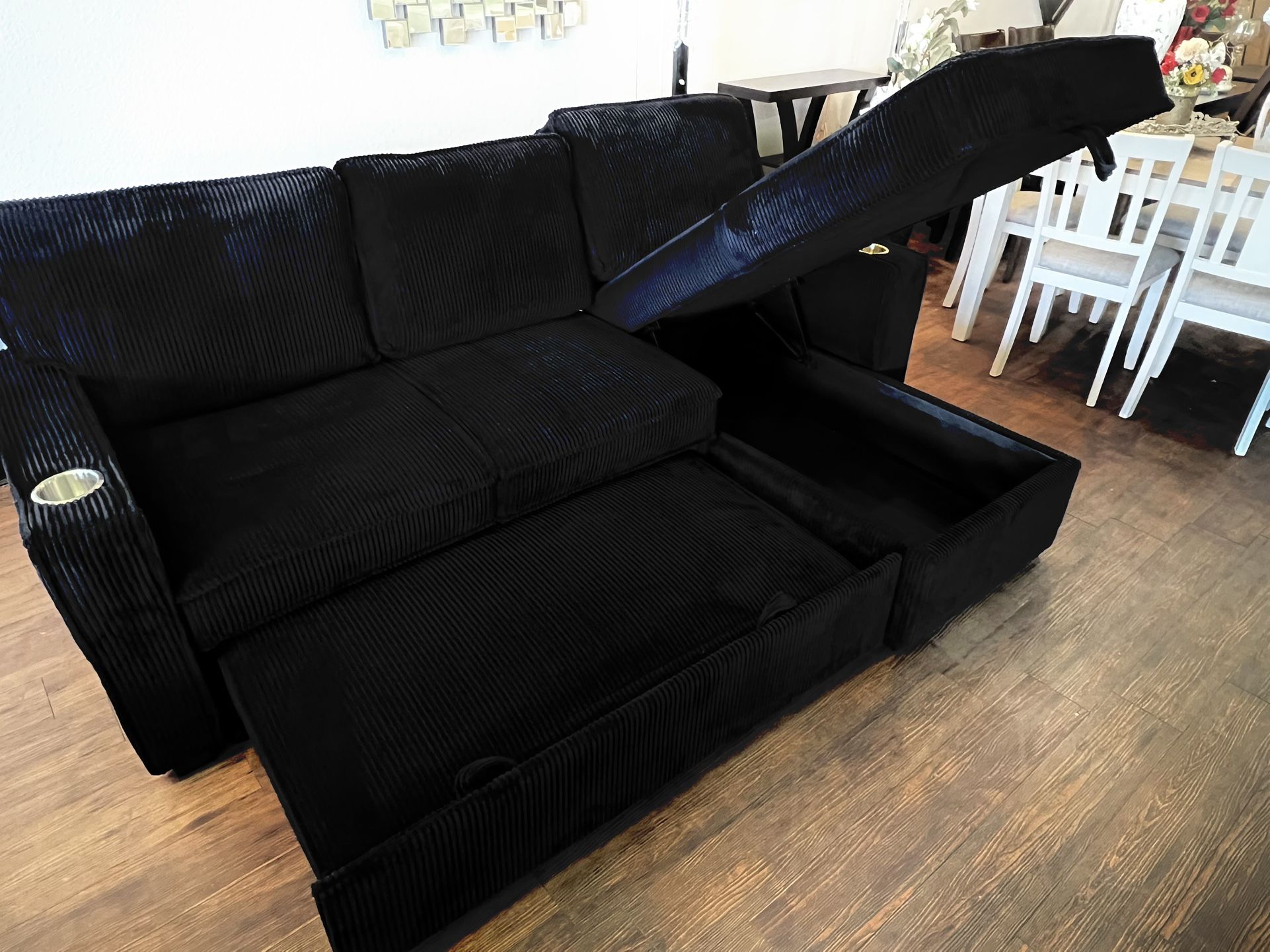 Black Sectional