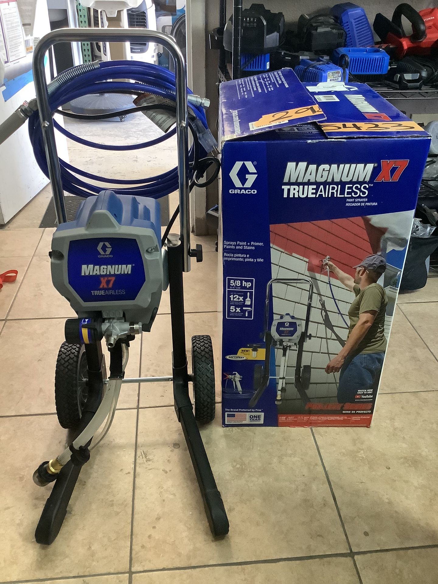 Graco Magnum X7 Electric Stationary Airless Paint Sprayer