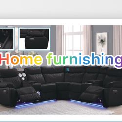 Furniture, Sectional leather