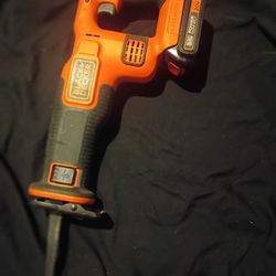 Black And Decker Reciprocating Saw