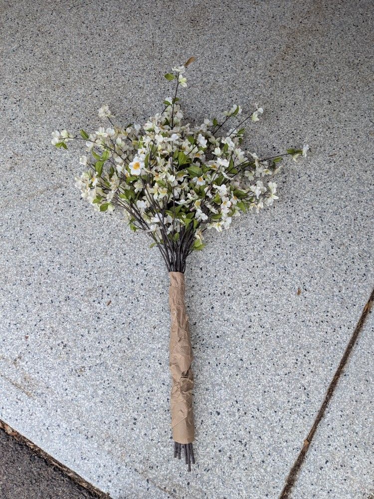 5 Fake Flower Branches