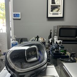 MINI COUNTRYMAN S F60 LCI SHADOWLINE BLACK OEM LEFT DRIVER LED HEADLIGHT HOUSING 2021-2024