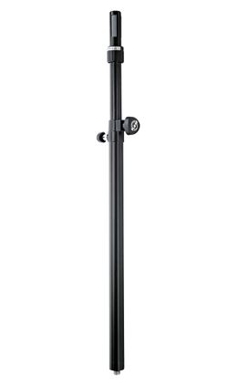 K&M Distance Rod with Ring Lock - Black