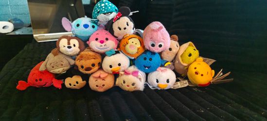 Disney Tsum Tsum Plush Collection – 18+ Characters – Great Condition