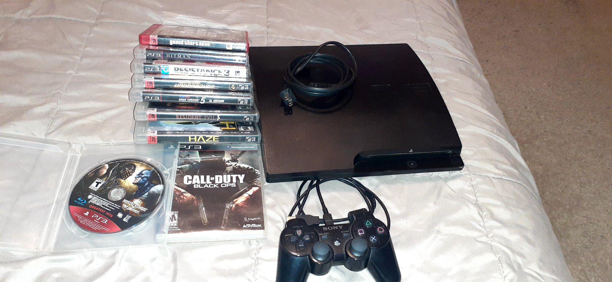 Ps3 and games (bundle)