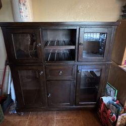 Dining Room Server With Cabinet