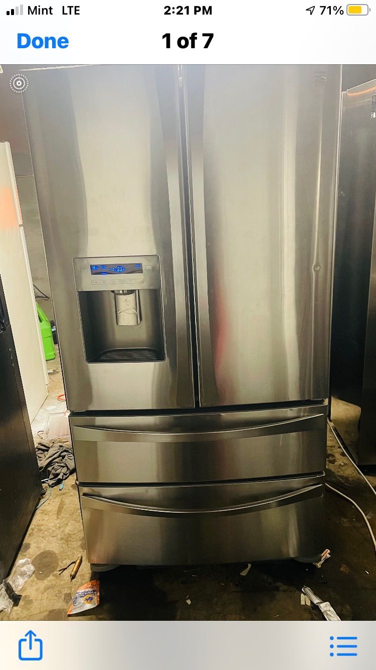 French Door Fridge Like New