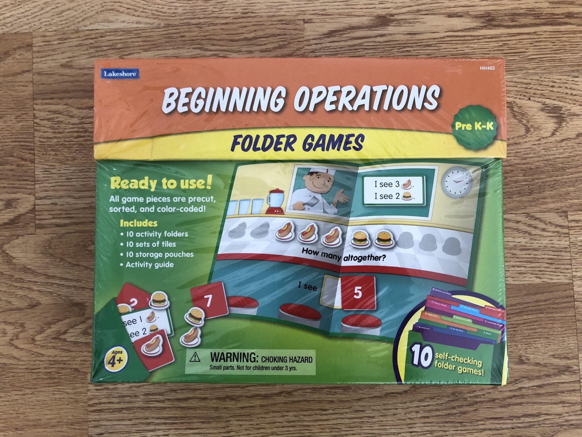 Lakeshore learning beginning operations folder games