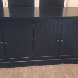 $40 Black Cabinet (See Pictures For Measurements)