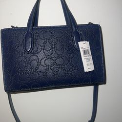 Coach Nina Small Tote Bag With Signature Rivets