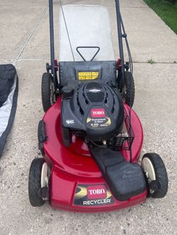 Toro lawn mower 22 inch recycler self propelled