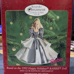 Barbie Hallmark Ornaments