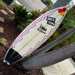 5'6" Al Merrick Rocket Nine Thruster Surfboard