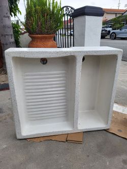 Lavadero De Cemento Nuevo 24X28 Mexicano
