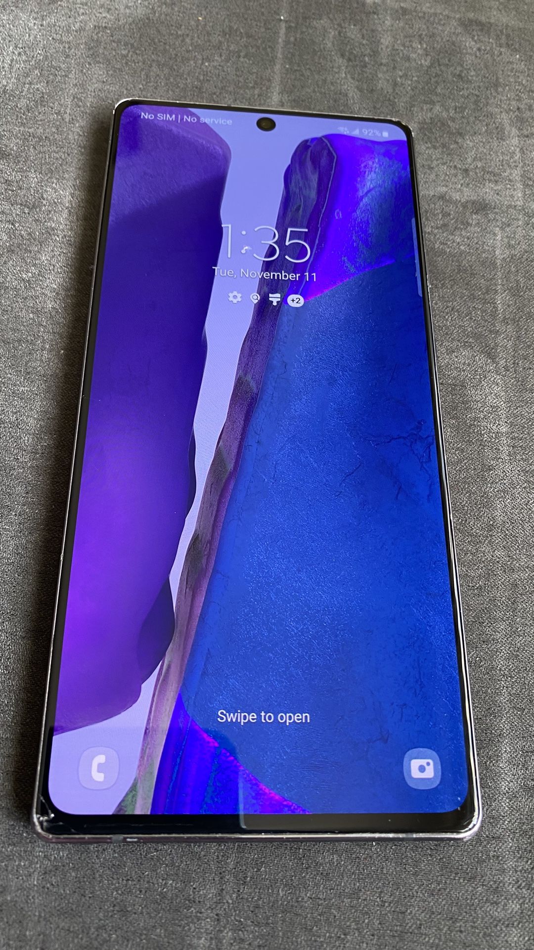 Samsung Note 20 5G unlocked 128GB