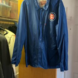Mens XL Levi’s Chicago Cubs Rain Jacket 