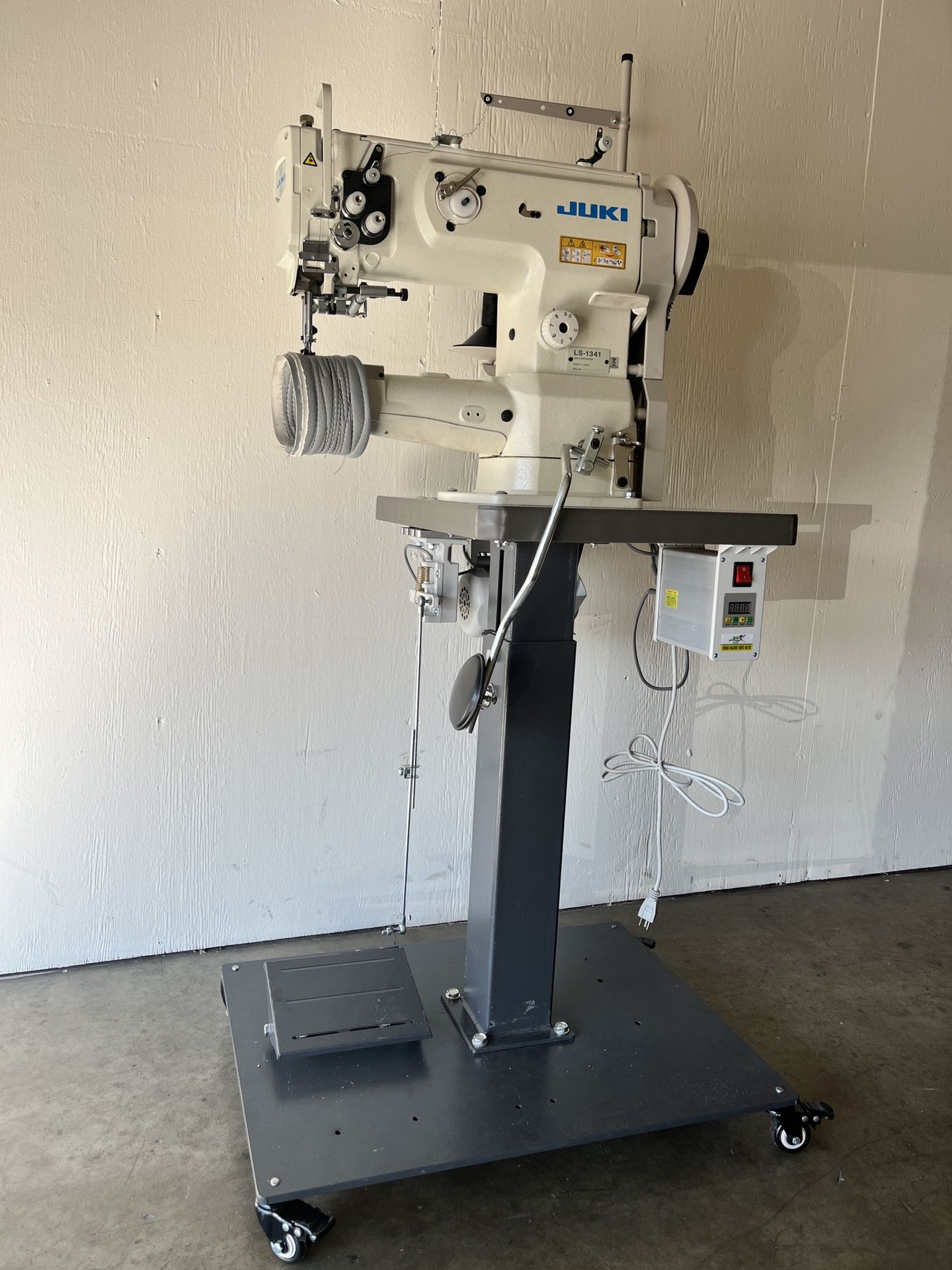 Used Original Juki LS 1341 Cylinder Bed Walking Foot Sewing Machine
