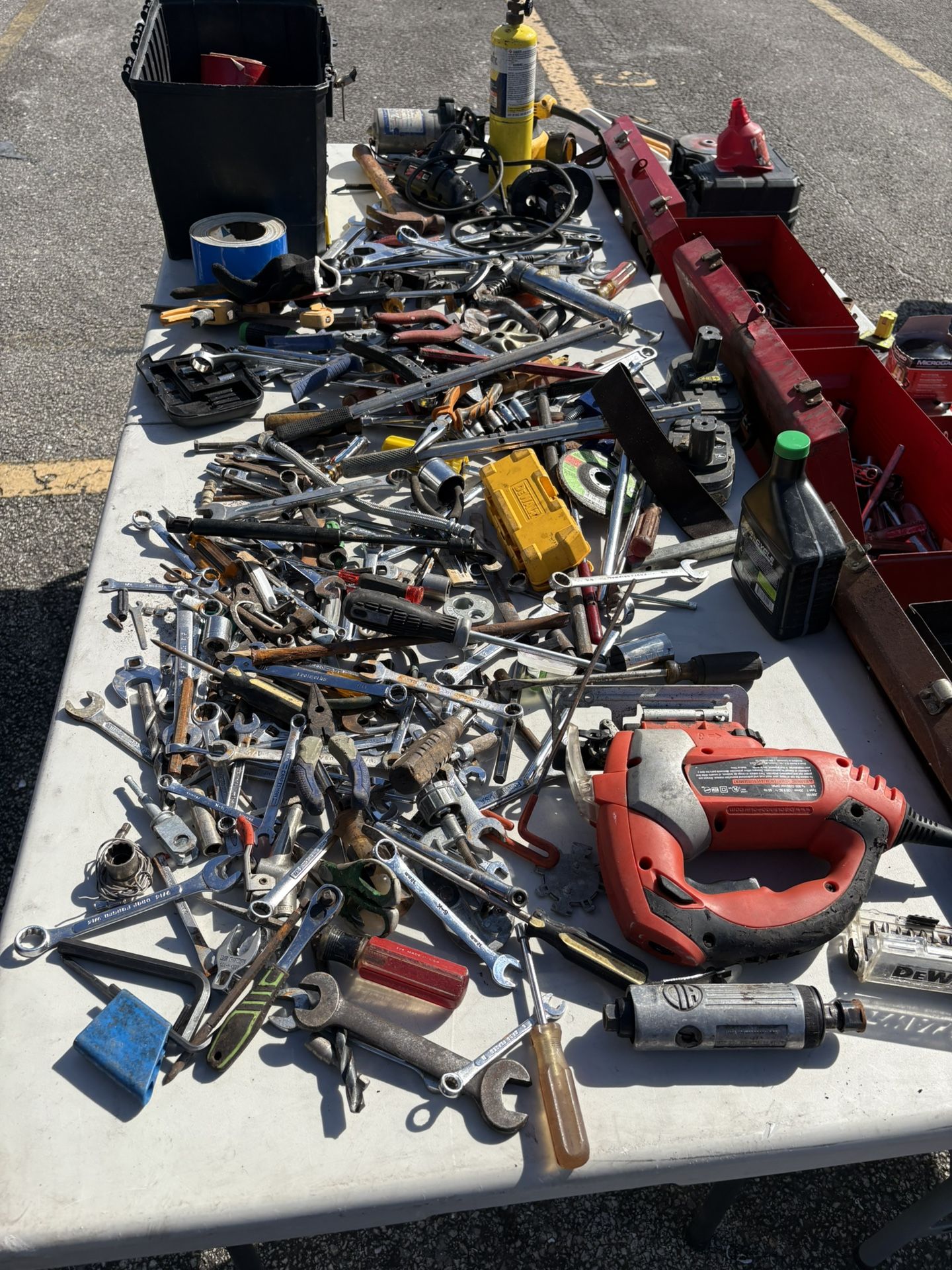 Tools a Lot around 9 Boxes More Than 600 Pieces For $350