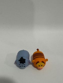 Disney Tsum Tsum Eeyore & Tigger Mini Figures Pair