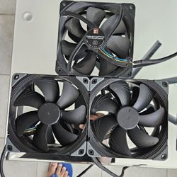 CASE FANS: x3 140mm Noctua NF-A14 iPPC-3000 PWM 