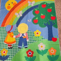 Fa-50 Cotton Sunbonnet Sue And Overall Sam Panel 
