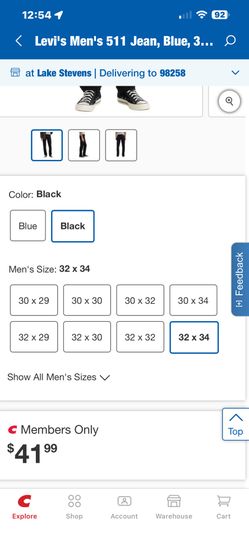 Levi’s 511 Slim fit 32x34 NWT 