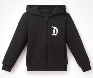 Black Disneyland Zip-Up Hoodie