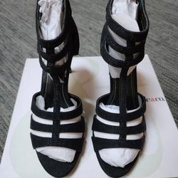Style & Co Black Shimmering High Heels