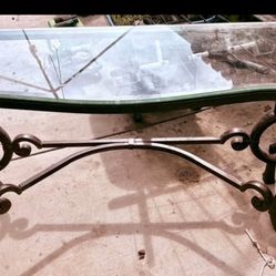 Glass Entry Table