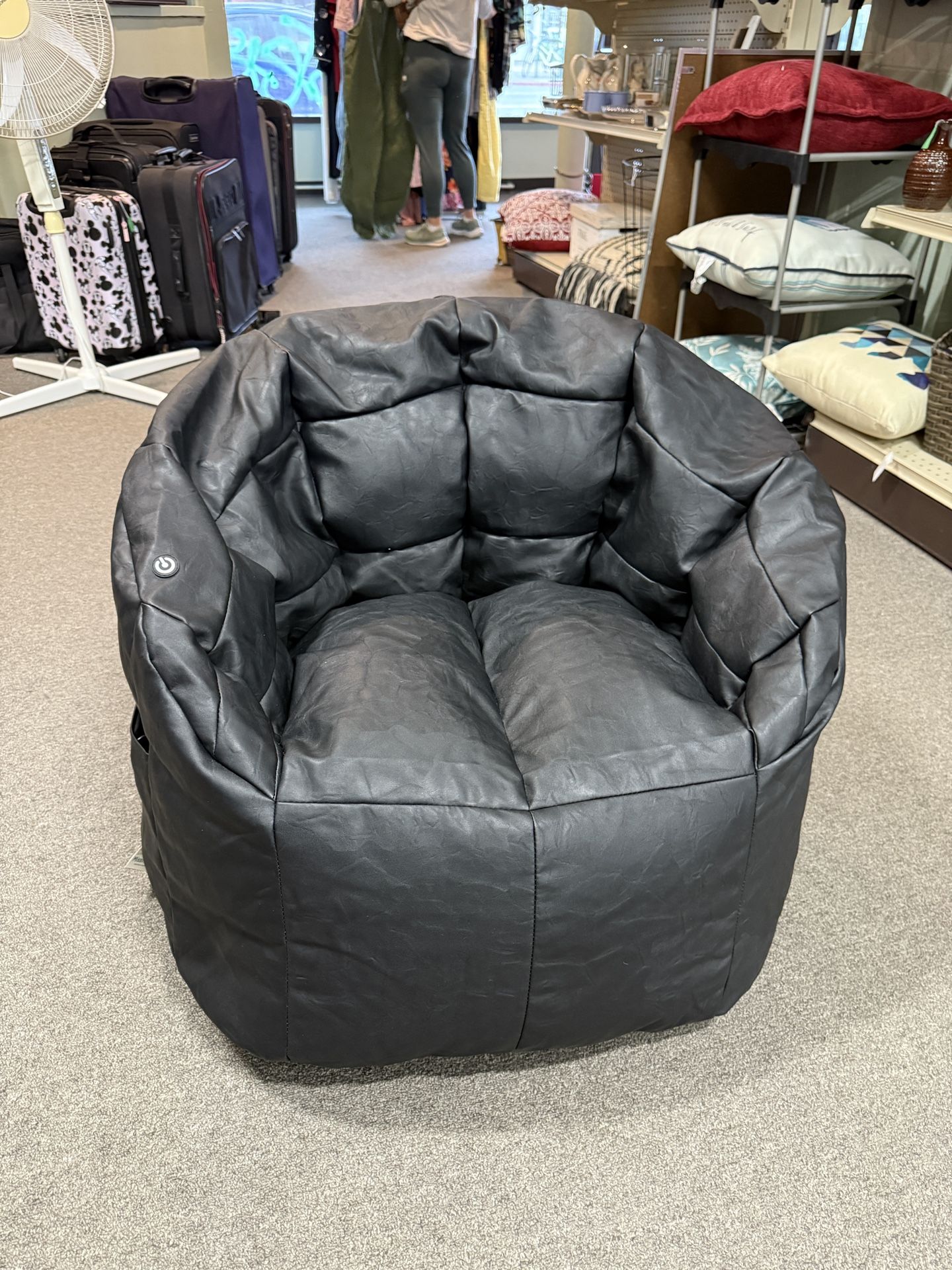 Big Joe Milano Vibe Bean Bag Massage Chair