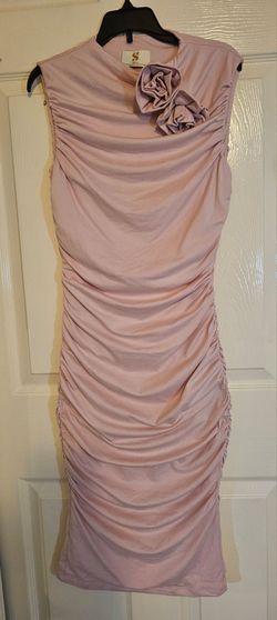 Fitted XS Pink Dress