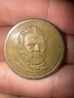 Ulysses s.grant 1 dollar coin