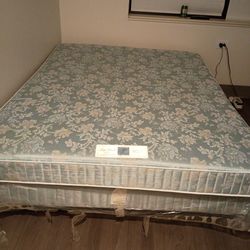 Queen mattress and good condition.