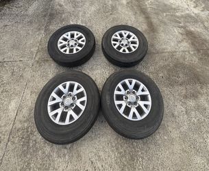 Toyota Tacoma OEM wheels and tires $350