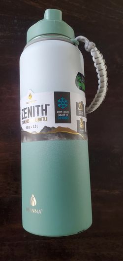 Manna Zenith 40oz Stainless Steel Water Bottle - Brand New
