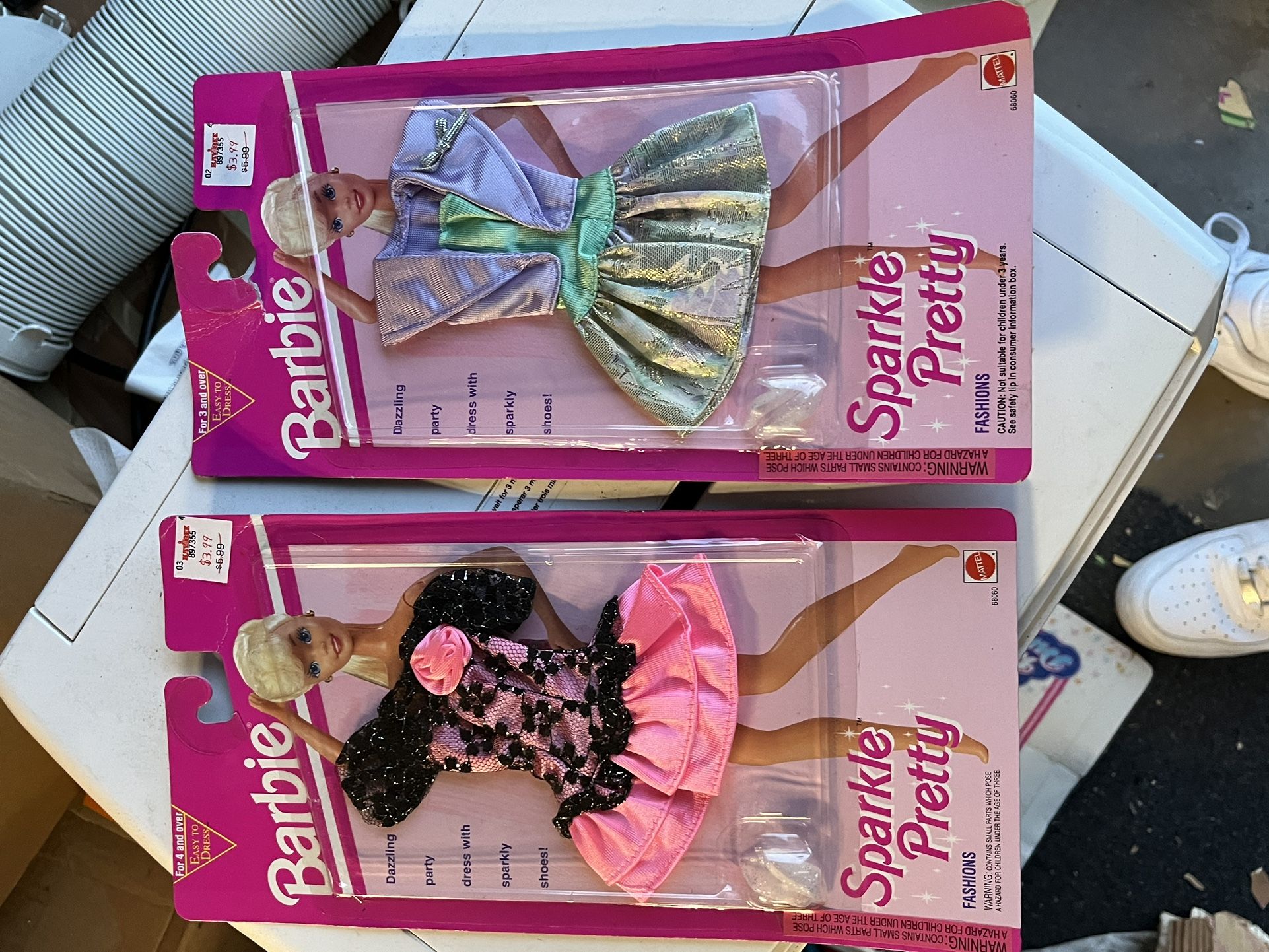 Old School 1993 Barbie Sparkle Fashion Clothes