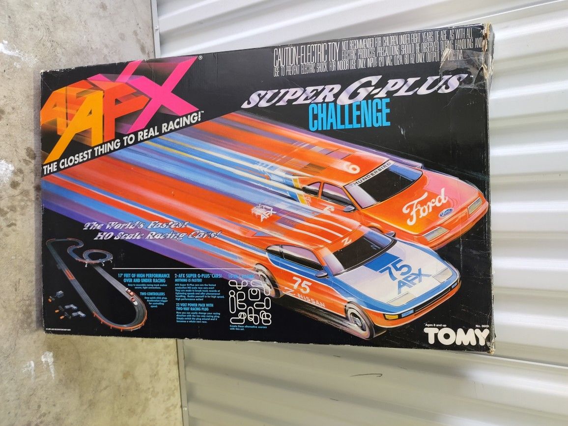 Super G-Plus Challenge AFX Slot Car Track