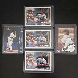 Hideo Nomo Star Baseball Player Card Bundle